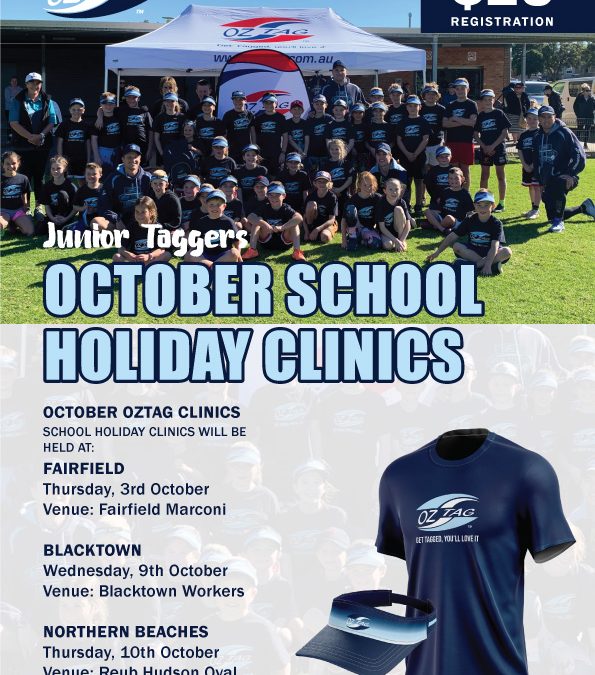 NSW October School Holiday Clinics