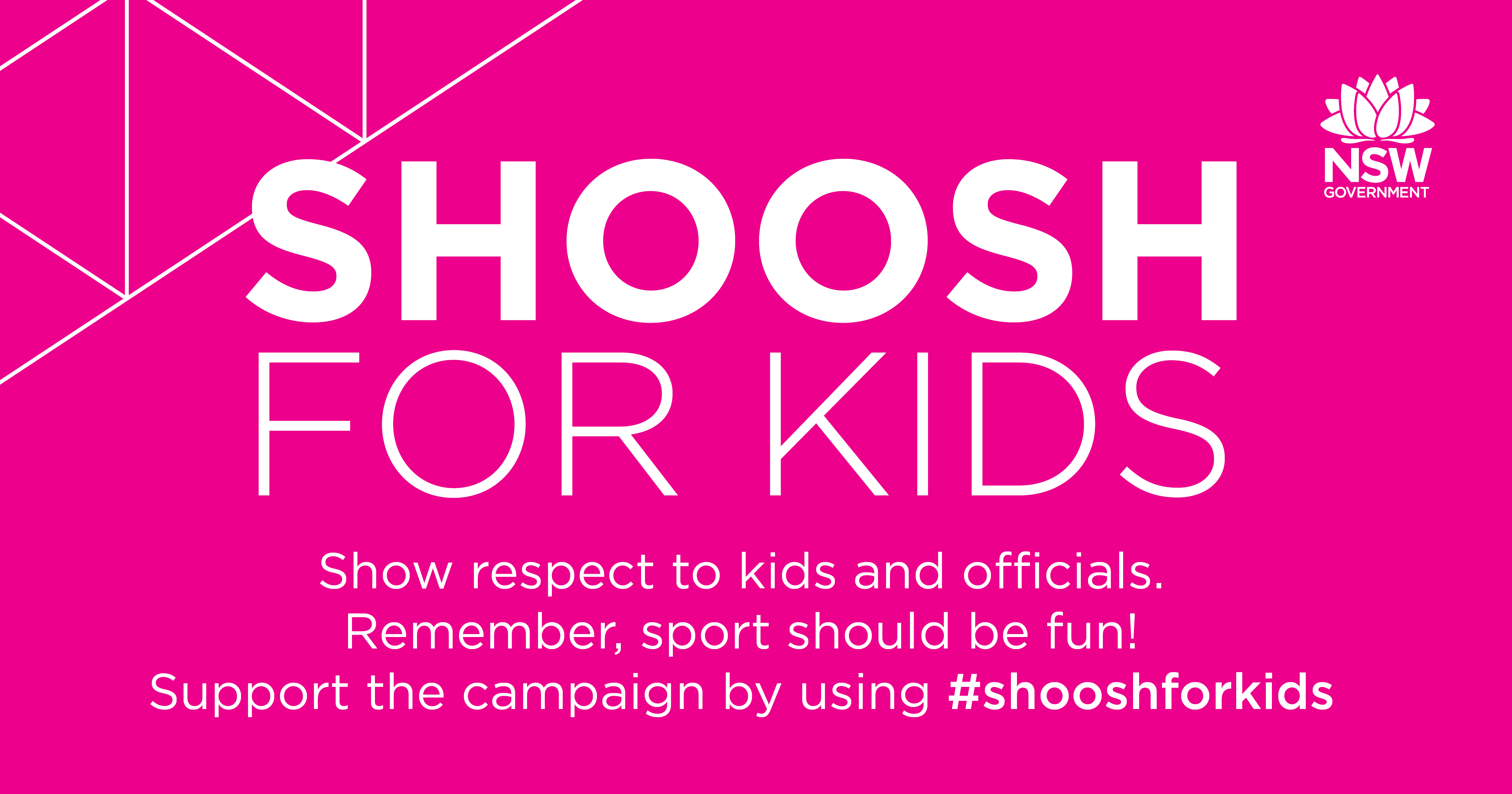 NSW Oztag proudly support the 2020 Shoosh for Kids Campaign
