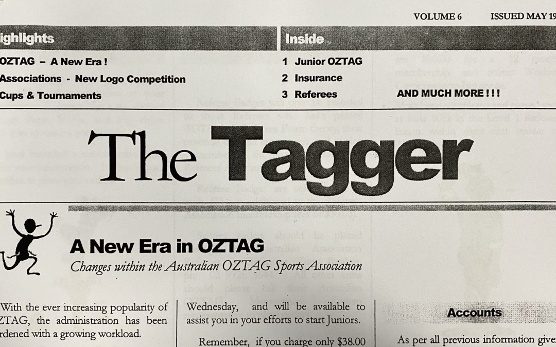 The Tagger: Issued May, 1997