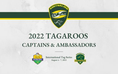2022 Tagaroos Captains and Ambassadors Announced