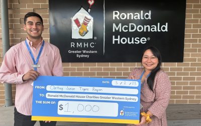 West Sydney Tigercubs Donate Nationals Prize Money
