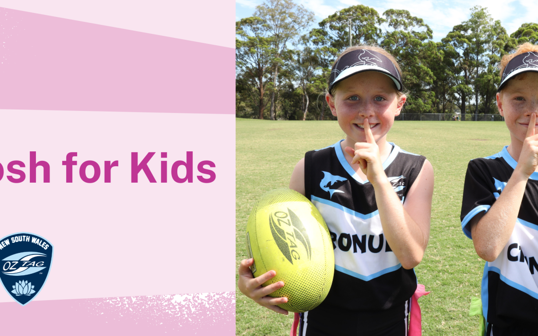 NSW Oztag, Proud Partner of the 2023 Shoosh For Kids Campaign