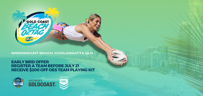 Beach Oztag Comes to the Gold Coast!