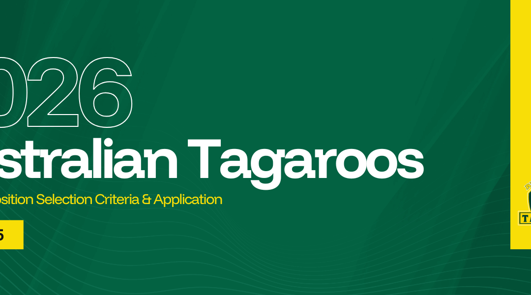 Application Open – Tagaroos Men’s 35s Head Coach
